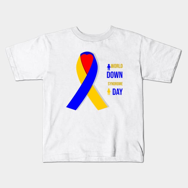 World Down Syndrome Day Kids T-Shirt by ADD T-Shirt